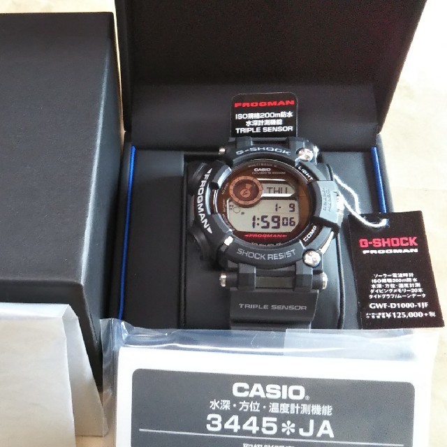 G-SHOCK(ジーショック)のGWF-D1000-1JF 未使用・新品 メンズの時計(腕時計(デジタル))の商品写真