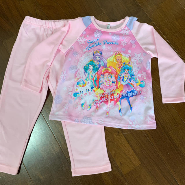 BANDAI(バンダイ)のスタートゥインクルプリキュア  パジャマ 110センチ キッズ/ベビー/マタニティのキッズ服女の子用(90cm~)(パジャマ)の商品写真