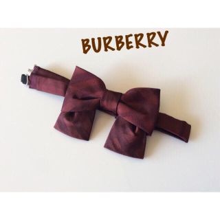 バーバリー(BURBERRY)の BURBERRY ⭐️リボン ネクタイ  蝶々ネクタイ  (その他)