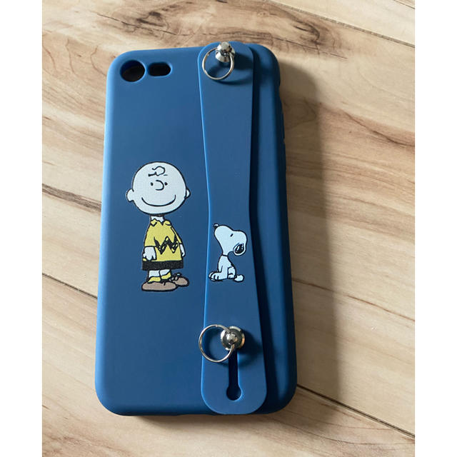 SNOOPY(スヌーピー)のkさん専用　iPhone6sケース　SNOOPY ストラップ付き スマホ/家電/カメラのスマホアクセサリー(iPhoneケース)の商品写真