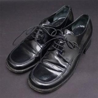 プラダ(PRADA)のプラダ PRADA レザー 35 1/2 靴 レディース 女性用 本物保証品(ローファー/革靴)