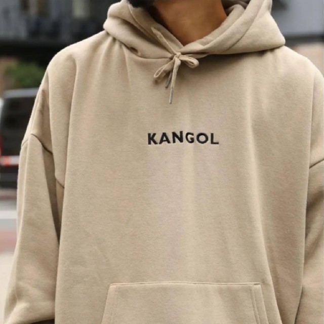 KANGOL パーカー ベージュ