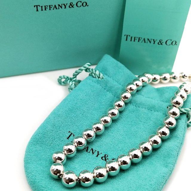 Tiffanyボールチェーンネックレス