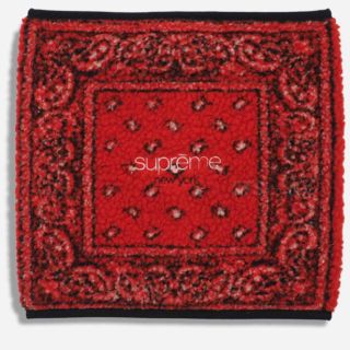 シュプリーム(Supreme)のガズーさま専用　Bandana Fleece Neck Gaiter Red(ネックウォーマー)