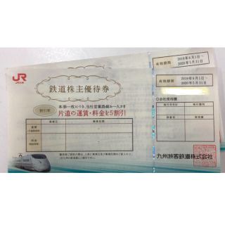 ジェイアール(JR)のJR九州 株主優待券 2枚セット(その他)