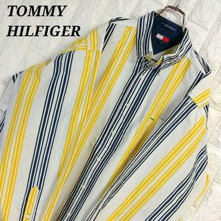 トミーヒルフィガー(TOMMY HILFIGER)の専用トミーヒルフィガー 90s ストライプ BDシャツ オールドミー(シャツ)