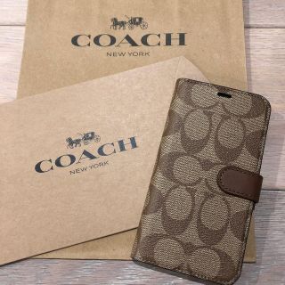コーチ(COACH)のコーチのiphone X/XS人気モバイルケース 男性・女性兼用(その他)