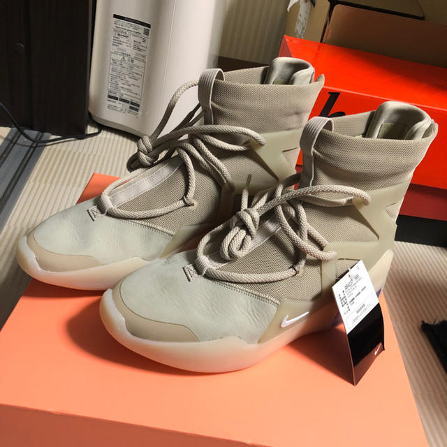 NIKE AIR FEAR OF GOD 1 OATMEAL メンズの靴/シューズ(スニーカー)の商品写真