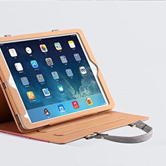iPad 10.2インチ レザーケース 第7世代 手提げバッグ風の通販 by hs's shop｜ラクマ