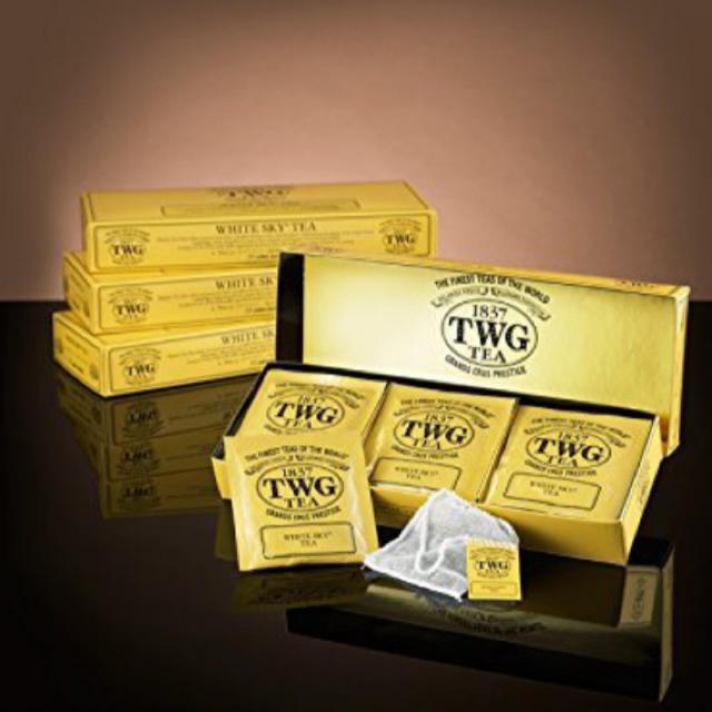 人気 TWG WHITE SKY ホワイトスカイ ティーパック 食品/飲料/酒の飲料(茶)の商品写真