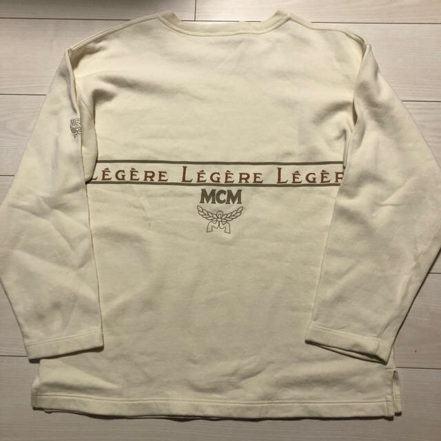 MCM(エムシーエム)の90s MCM LEGERE ITALY製　スウェット　Lサイズ トレーナー メンズのトップス(スウェット)の商品写真