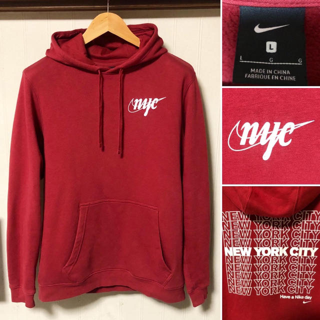 トップス希少❗️NY限定 Nike ナイキ NYC Heritage パーカー