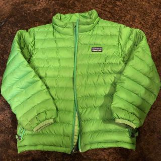 パタゴニア(patagonia)のパタゴニア　キッズ　ダウン　汚れあり(ジャケット/上着)