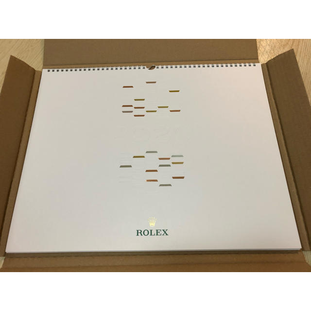 ROLEX(ロレックス)のロレックス　カレンダー　2020 新品　 インテリア/住まい/日用品の文房具(カレンダー/スケジュール)の商品写真