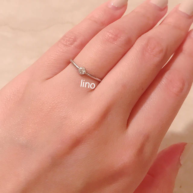Tiffany ウェブシングルロウ ダイヤモンドリング-