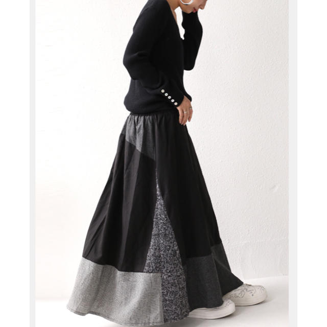 antiqua - antiqua♛ 切り替えモードデザインスカートの通販 by REO ...