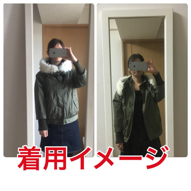 JEANASIS(ジーナシス)のJEANASIS☆ショートモッズコート レディースのジャケット/アウター(モッズコート)の商品写真