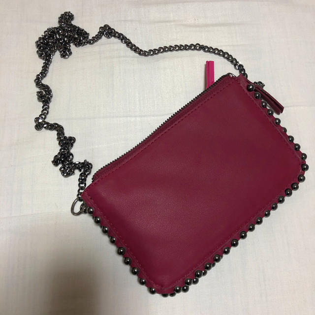 ZARA(ザラ)の【送料込】ZARA♡バイカラー チェーンバッグ メンズのファッション小物(ウォレットチェーン)の商品写真