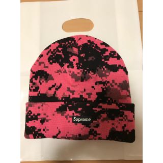 シュプリーム(Supreme)の定価以下supreme シュプリーム カモ柄 ビーニー(ニット帽/ビーニー)