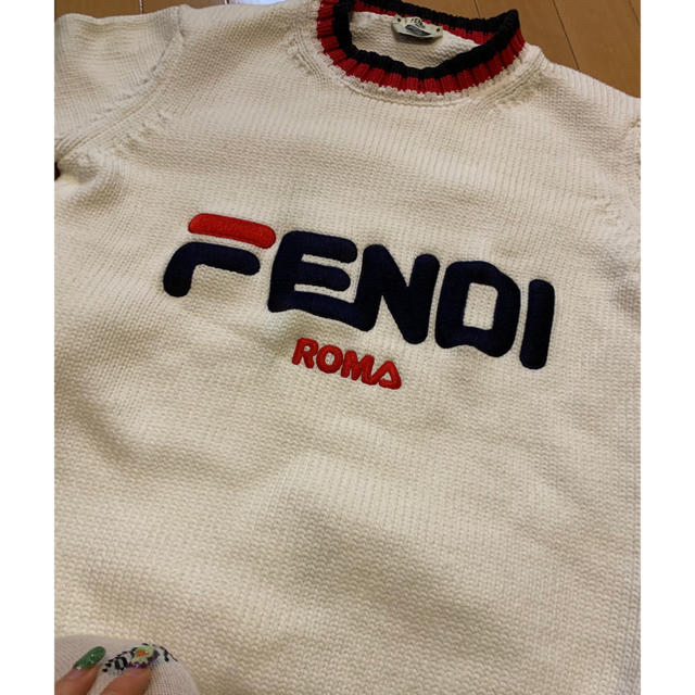 FENDI × FILA コラボニット