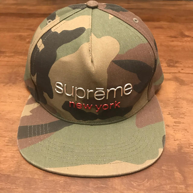 シュプリーム 迷彩柄 Supreme 5パネルキャップ - メルカリ