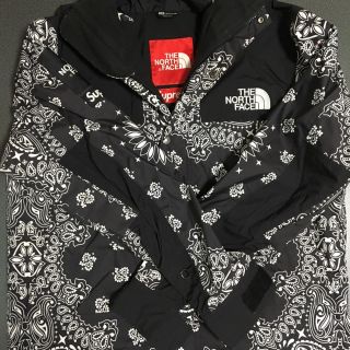 Supreme - Supreme ノースフェイス マウンテンパーカー バンダナ 文字