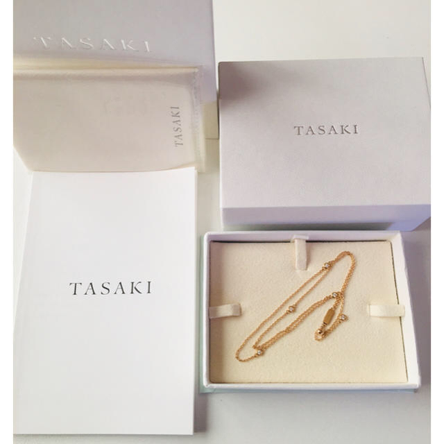 TASAKI(タサキ)のタサキ TASAKI ダイヤモンド ステーション ブレスレット k18  レディースのアクセサリー(ブレスレット/バングル)の商品写真