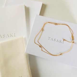 タサキ(TASAKI)のタサキ TASAKI ダイヤモンド ステーション ブレスレット k18 (ブレスレット/バングル)