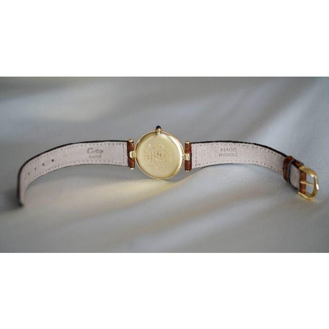 Cartier(カルティエ)の美品 カルティエ マスト ヴァンドーム アイボリー LM Cartier メンズの時計(腕時計(アナログ))の商品写真