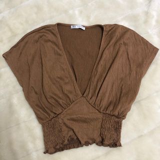 ザラ(ZARA)のZARA tシャツ　デザイン(Tシャツ(半袖/袖なし))