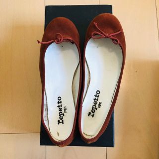 レペット(repetto)の値下げ！レペットrepettoべべBBスウェードバレエシューズ36サイズ(バレエシューズ)