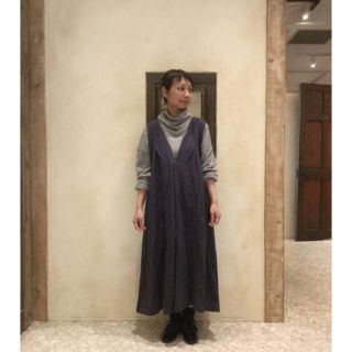 ネストローブ(nest Robe)のnest Robe ダブルフェイスラフパイルワイドタートル  (カットソー(長袖/七分))