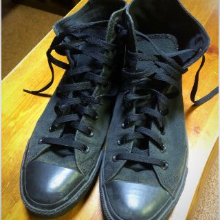 コンバース(CONVERSE)のCONVERSE(コンバース) ALL STAR HI ブラック×ブラック(スニーカー)