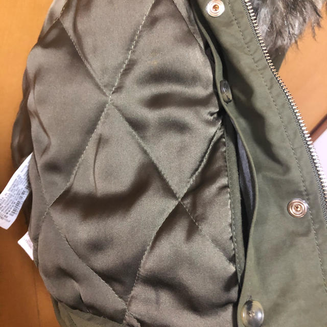 ZARA(ザラ)の【りあ様専用】ファー付モッズコート☆ZARA レディースのジャケット/アウター(モッズコート)の商品写真