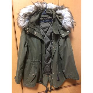 ザラ(ZARA)の【りあ様専用】ファー付モッズコート☆ZARA(モッズコート)