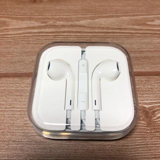 アイフォーン(iPhone)のiPhone イヤホン 正規品 付属品(ヘッドフォン/イヤフォン)