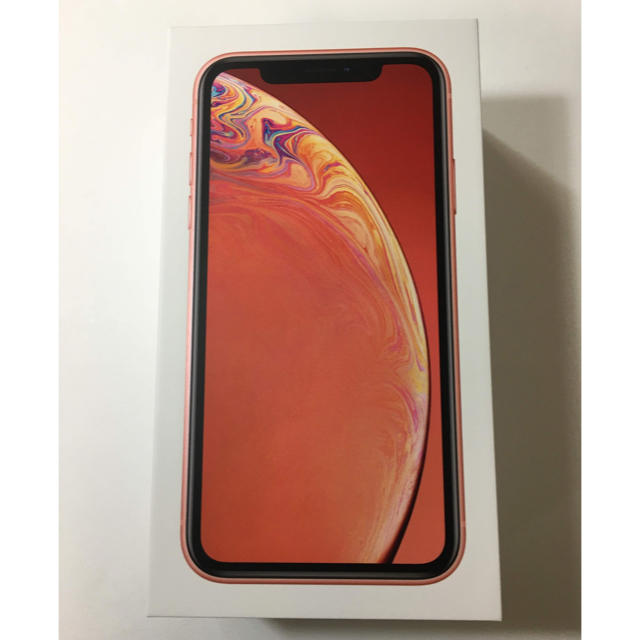 新品未使用 iPhone XR 128GB コーラルSIMフリースマートフォン本体