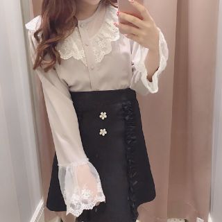 エブリン(evelyn) レースブラウス シャツ/ブラウス(レディース/長袖)の 