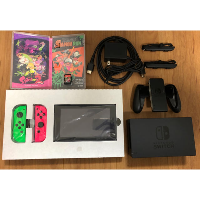 買う安い ニンテンドースイッチ スプラトゥーン2セット switch 本体