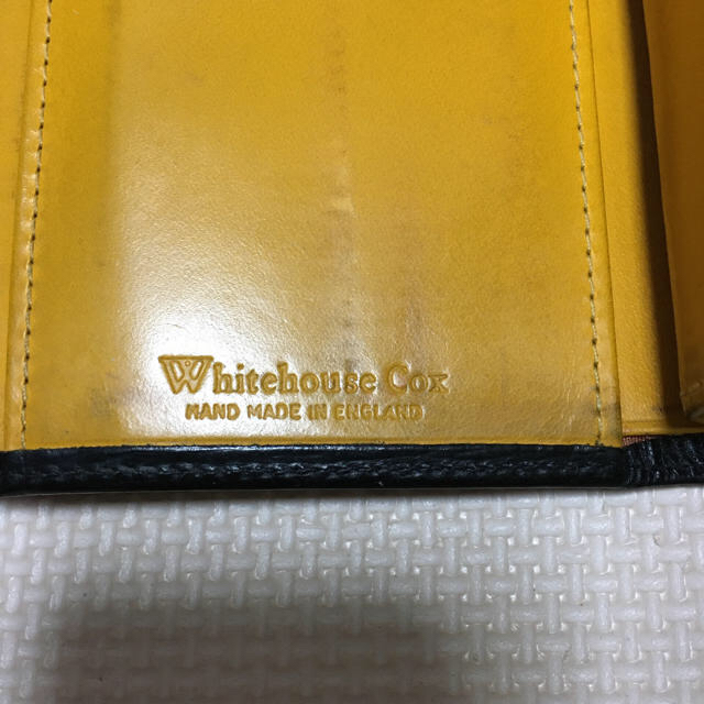 WHITEHOUSE COX(ホワイトハウスコックス)のラクマ限定価格！ホワイトハウスコックス　WhiteHouse Cox メンズのファッション小物(折り財布)の商品写真