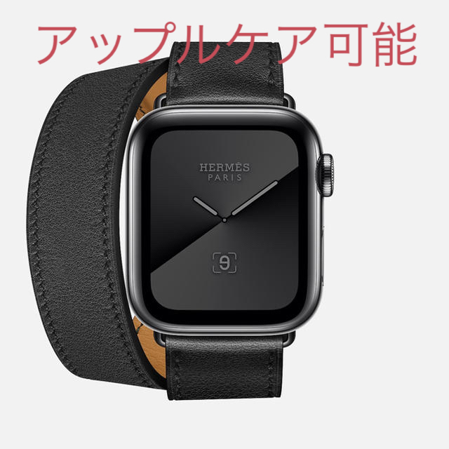 【年中無休】 Hermes - ★Apple Watch series5 HERMES ブラック 腕時計(デジタル)