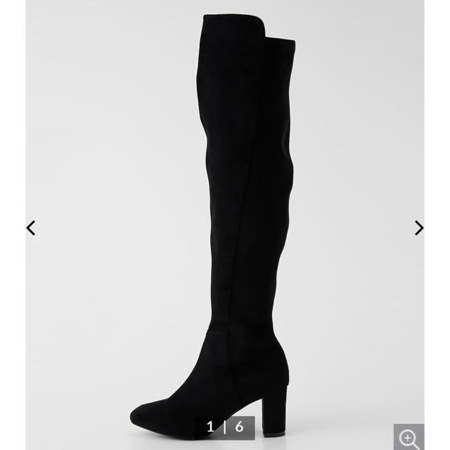 AZUL by moussy(アズールバイマウジー)のAZUL by moussy KNEE HIGH BOOTS  M レディースの靴/シューズ(ブーツ)の商品写真