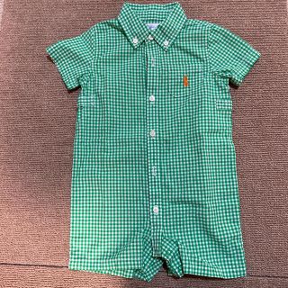 ポロラルフローレン(POLO RALPH LAUREN)のラルフローレン 半袖ロンパース 70サイズ(ロンパース)