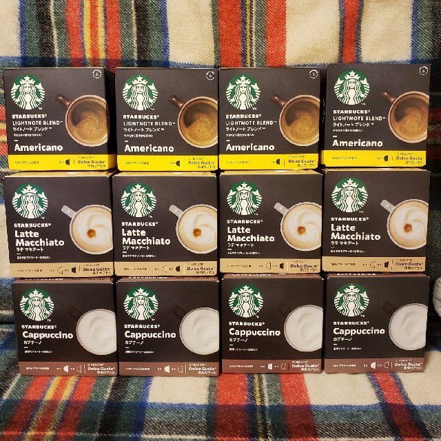 Starbucks Coffee(スターバックスコーヒー)のネスカフェ　ドルチェグスト　スターバックス　3種類 食品/飲料/酒の飲料(コーヒー)の商品写真