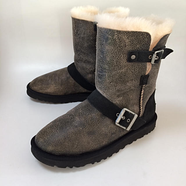 UGG 黒ムートンブーツ23.0cm