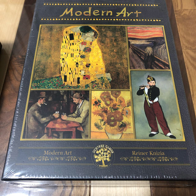 モダンアート Modern Art 韓国豪華版 ボードゲーム 新品未開封-