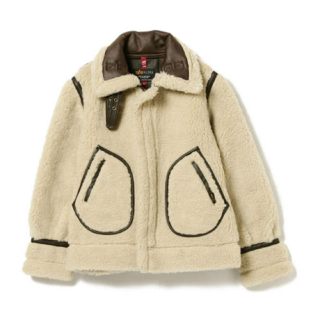 ALPHA INDUSTRIES×BEAMS B-3ボアブルゾン