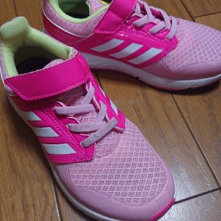 アディダス(adidas)のadidas ピンク スニーカー 19.0(スニーカー)