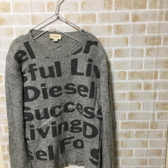 DIESEL(ディーゼル)のDIESEL ニット　セーター　Mサイズ メンズのトップス(ニット/セーター)の商品写真