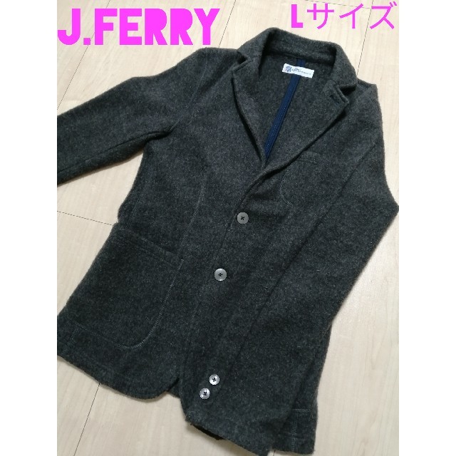 J.FERRY(ジェイフェリー)のJ.FELLY コート　ジャケット　Lサイズ メンズのジャケット/アウター(テーラードジャケット)の商品写真